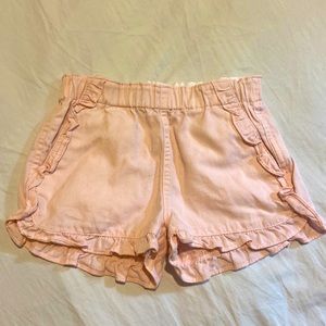 Crewcuts girls ruffle shorts
